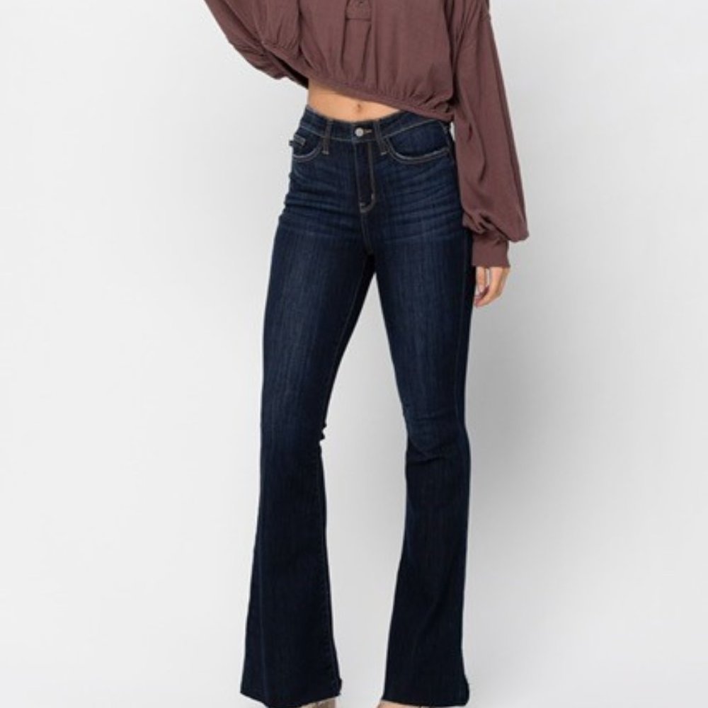 Judy Blue Raw Hem Flare